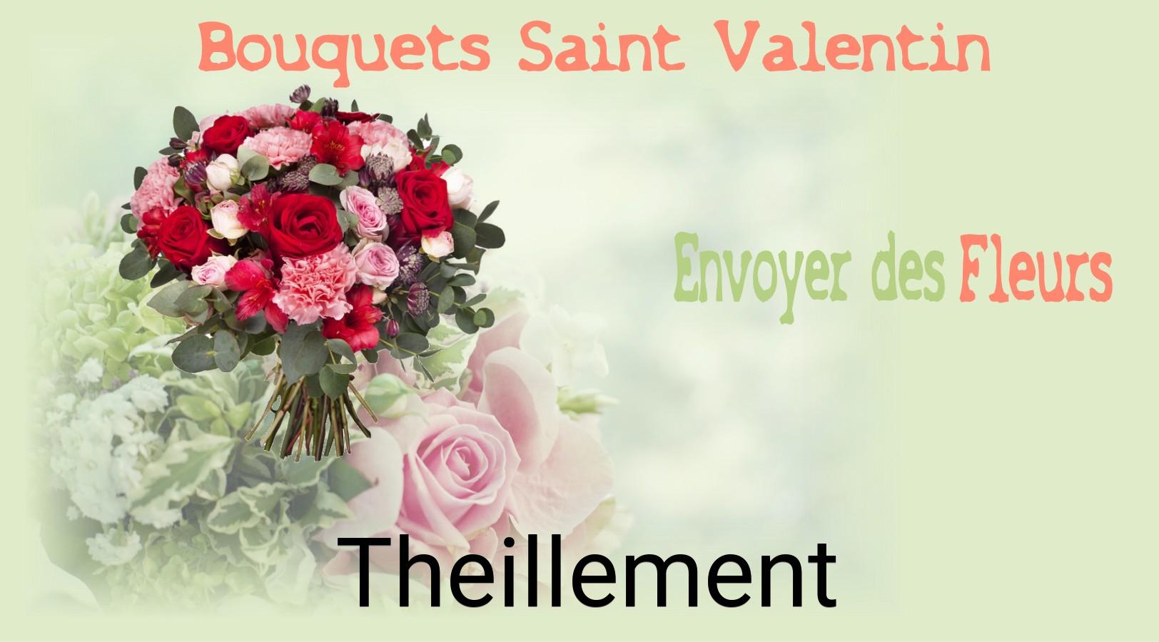 Roses de Saint-Valentin livrées à Theillement